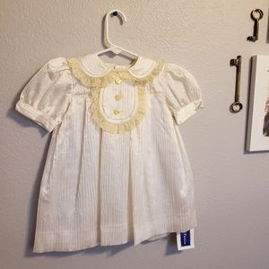 Pili Carrera dress Ivory 12mo Vintage Look